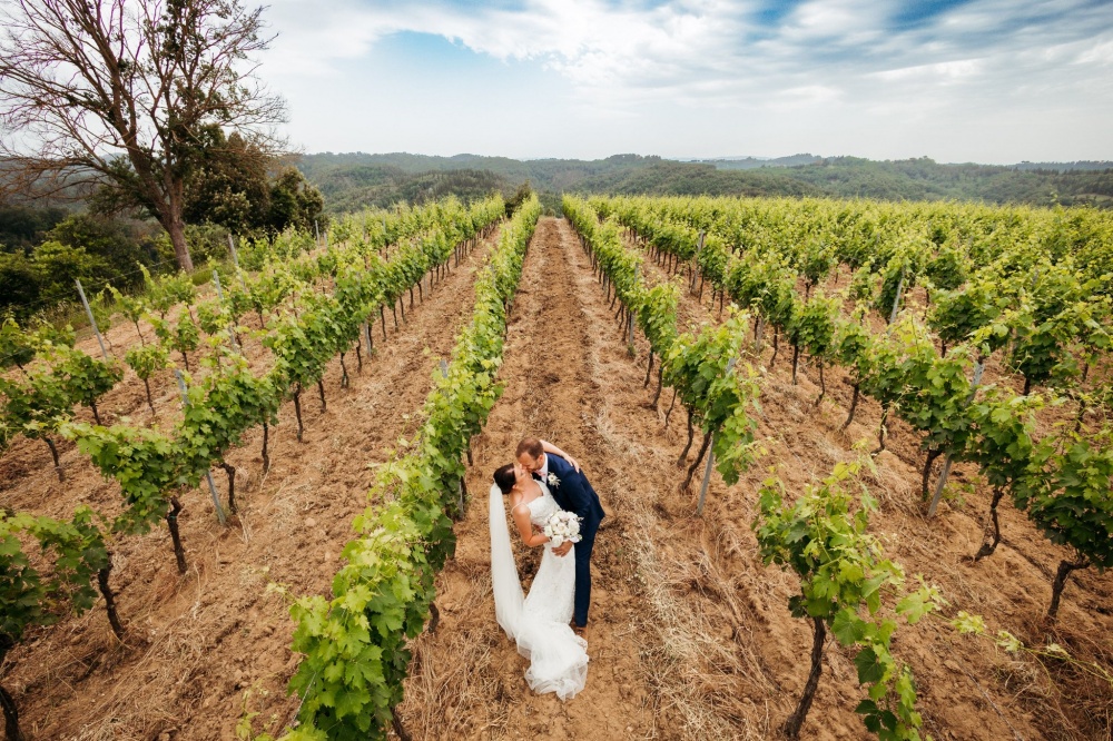 Wedding in Tuscany countryside
