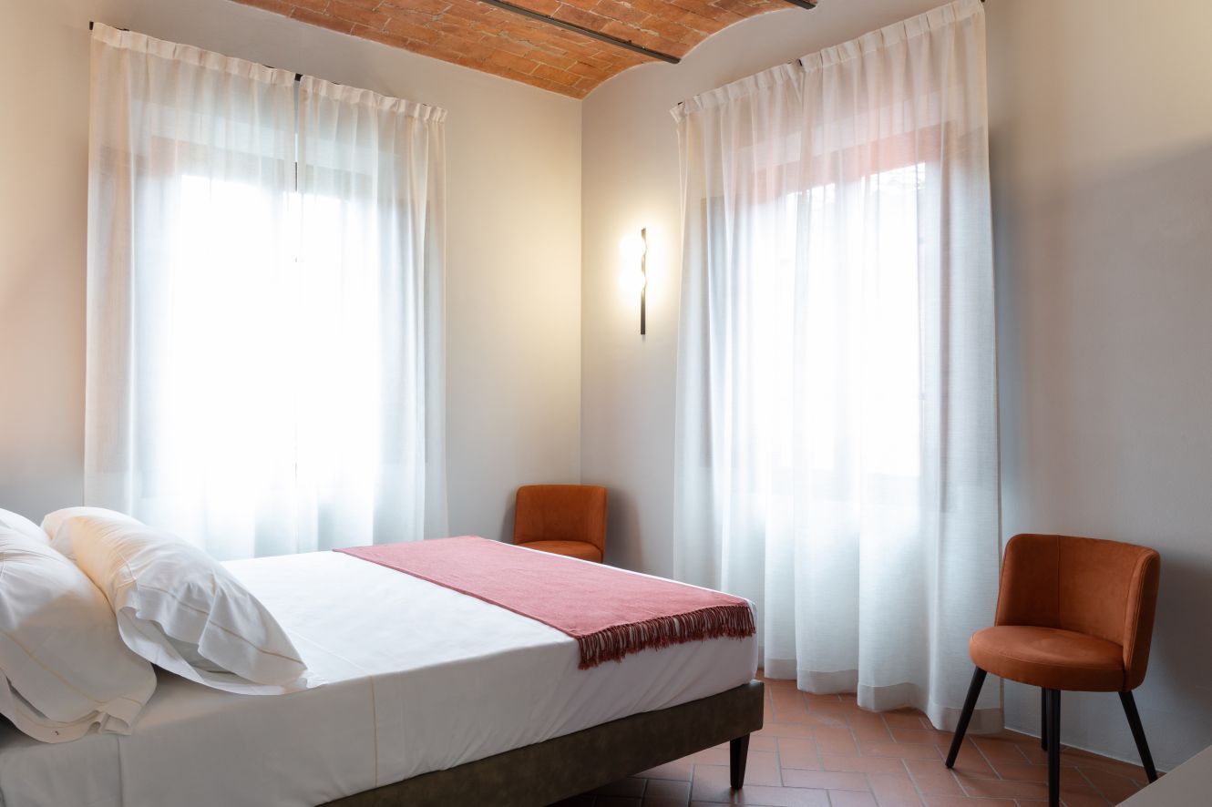 Luxury bedroom in Tuscany