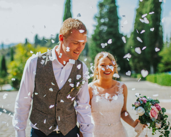 wedding couple, destination wedding in Tuscany